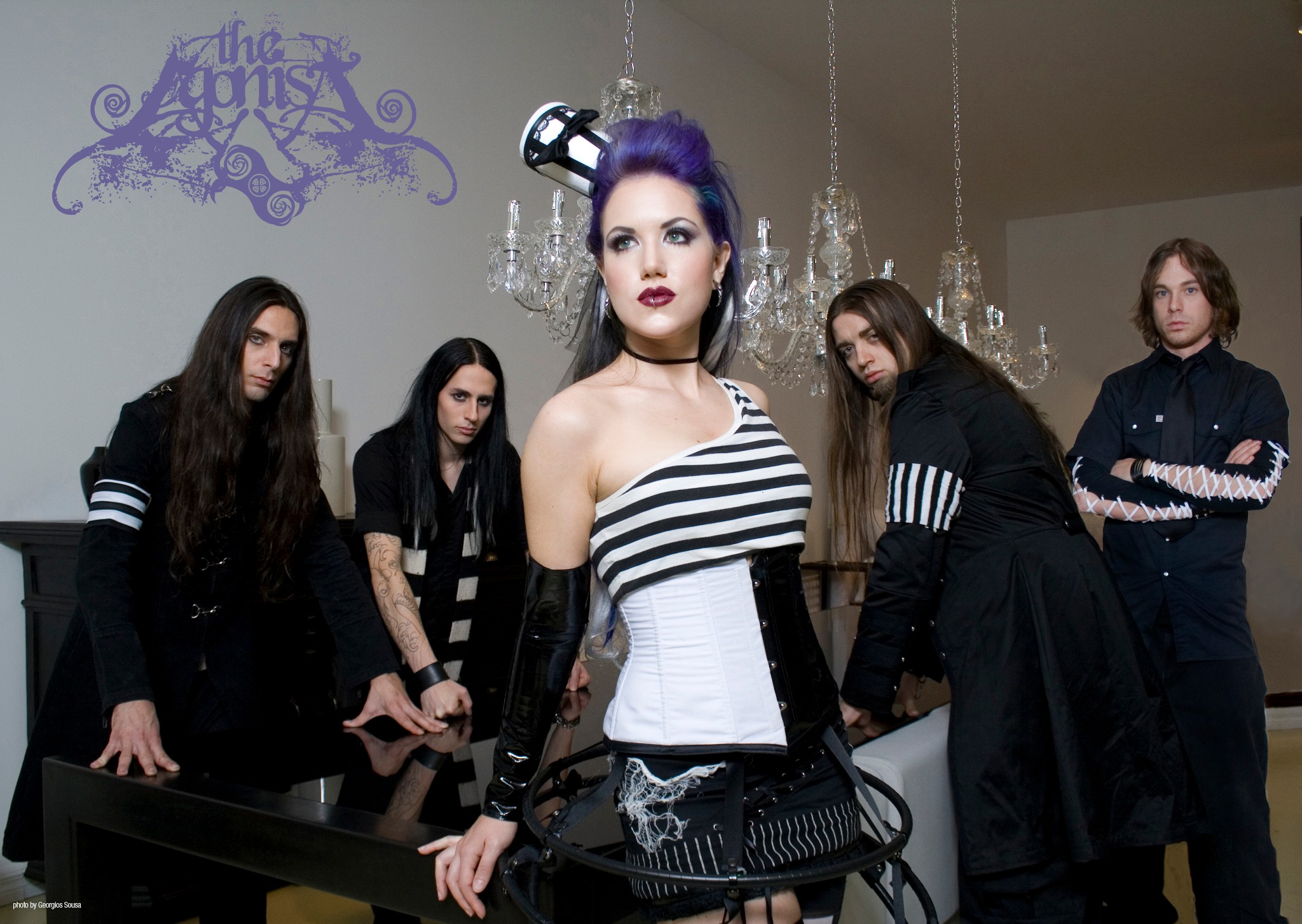 the, Agonist, Alissa, White, Symphonic, Metal, Heavy, Gothic Wallpaper