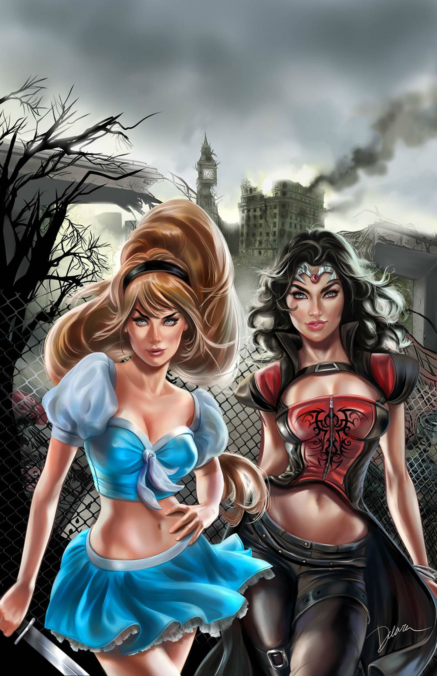 grimm, Fairy, Tales, Zenescope, Wizard, Fantasy, Warrior, Comics, Artywork, Art Wallpaper