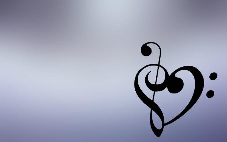 music, Hearts HD Wallpaper Desktop Background