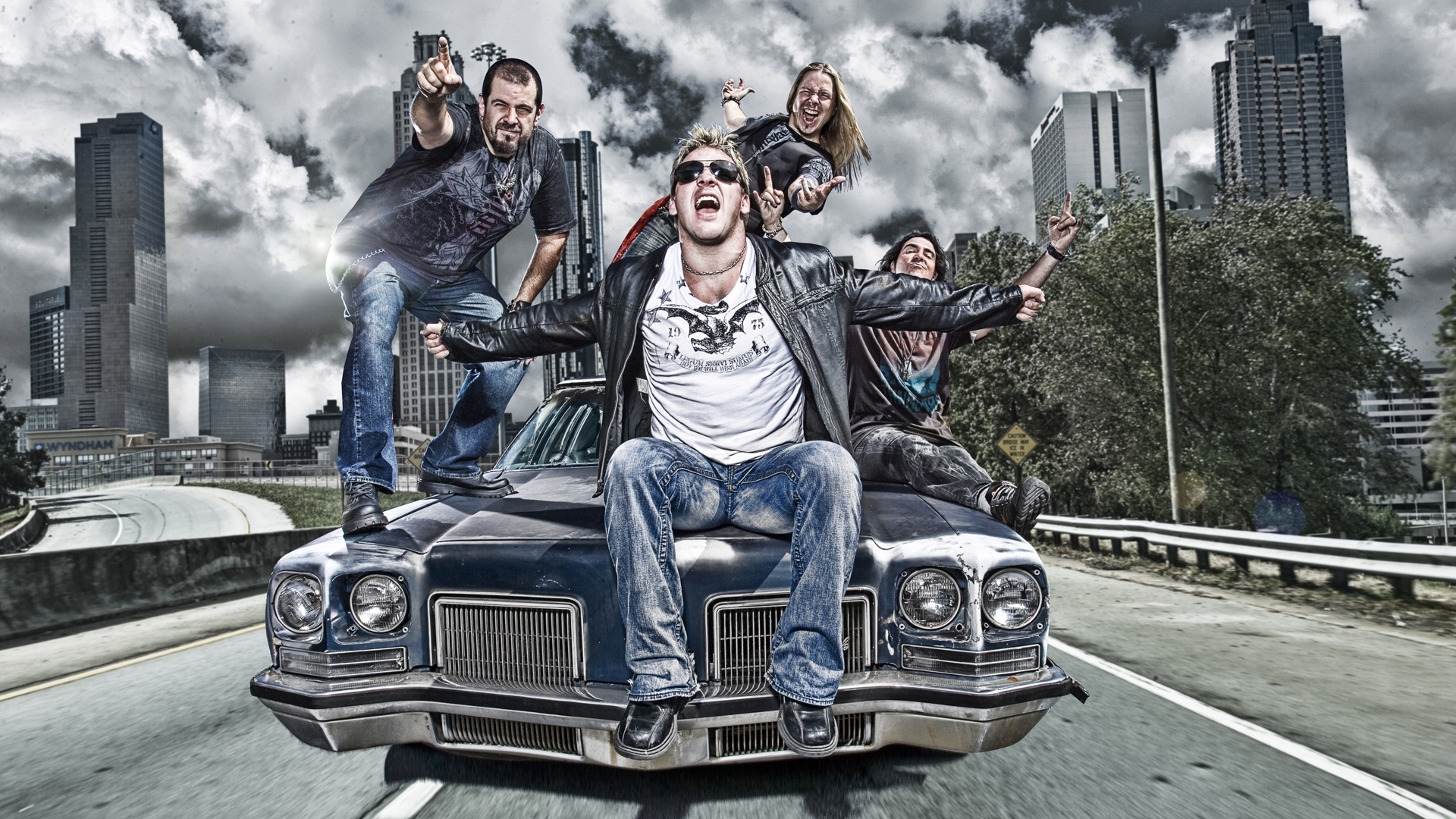 fozzy, Chris, Jericho, Heavy, Metal Wallpaper