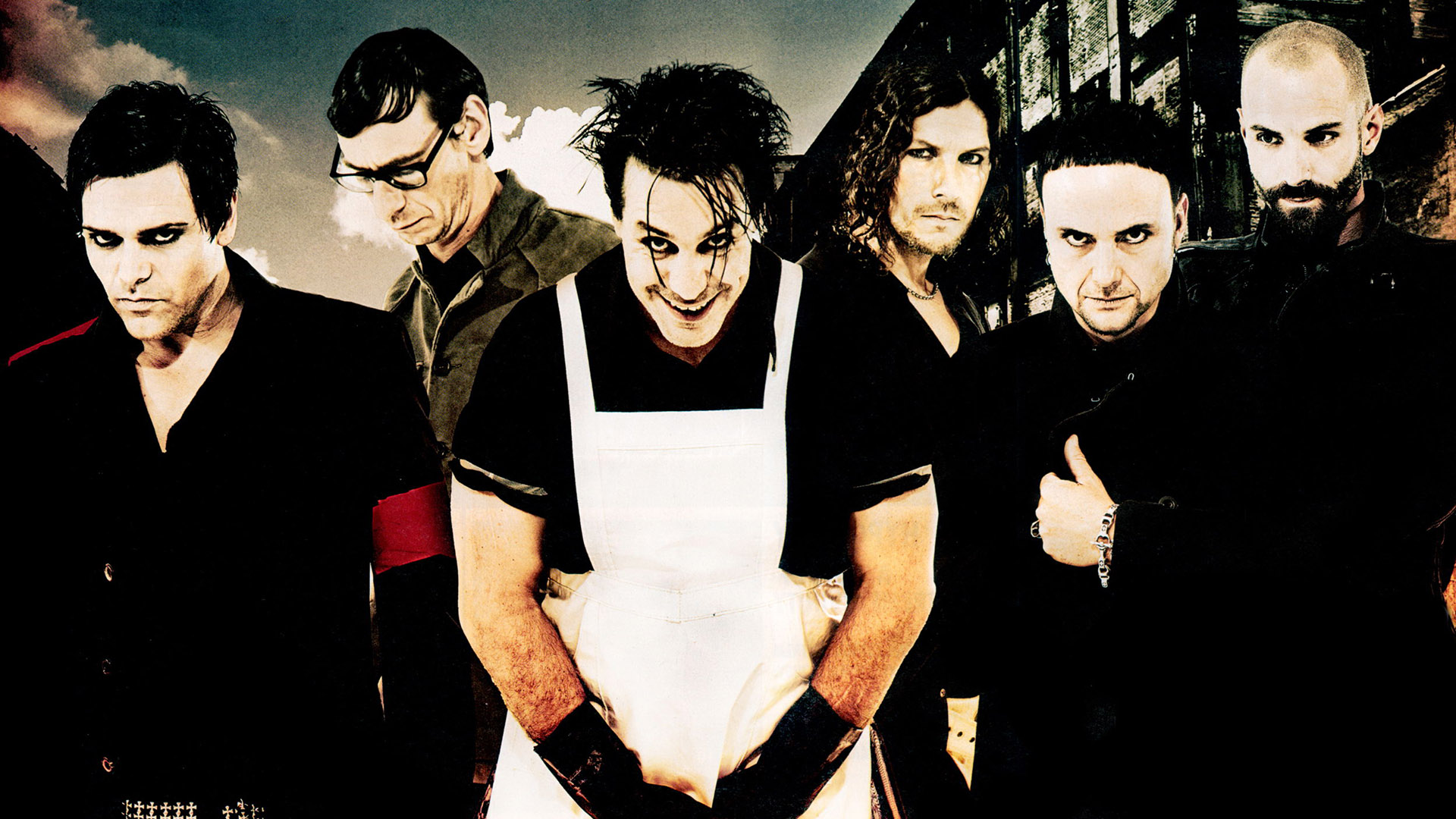 rammstein, Industrial, Metal, Heavy Wallpaper