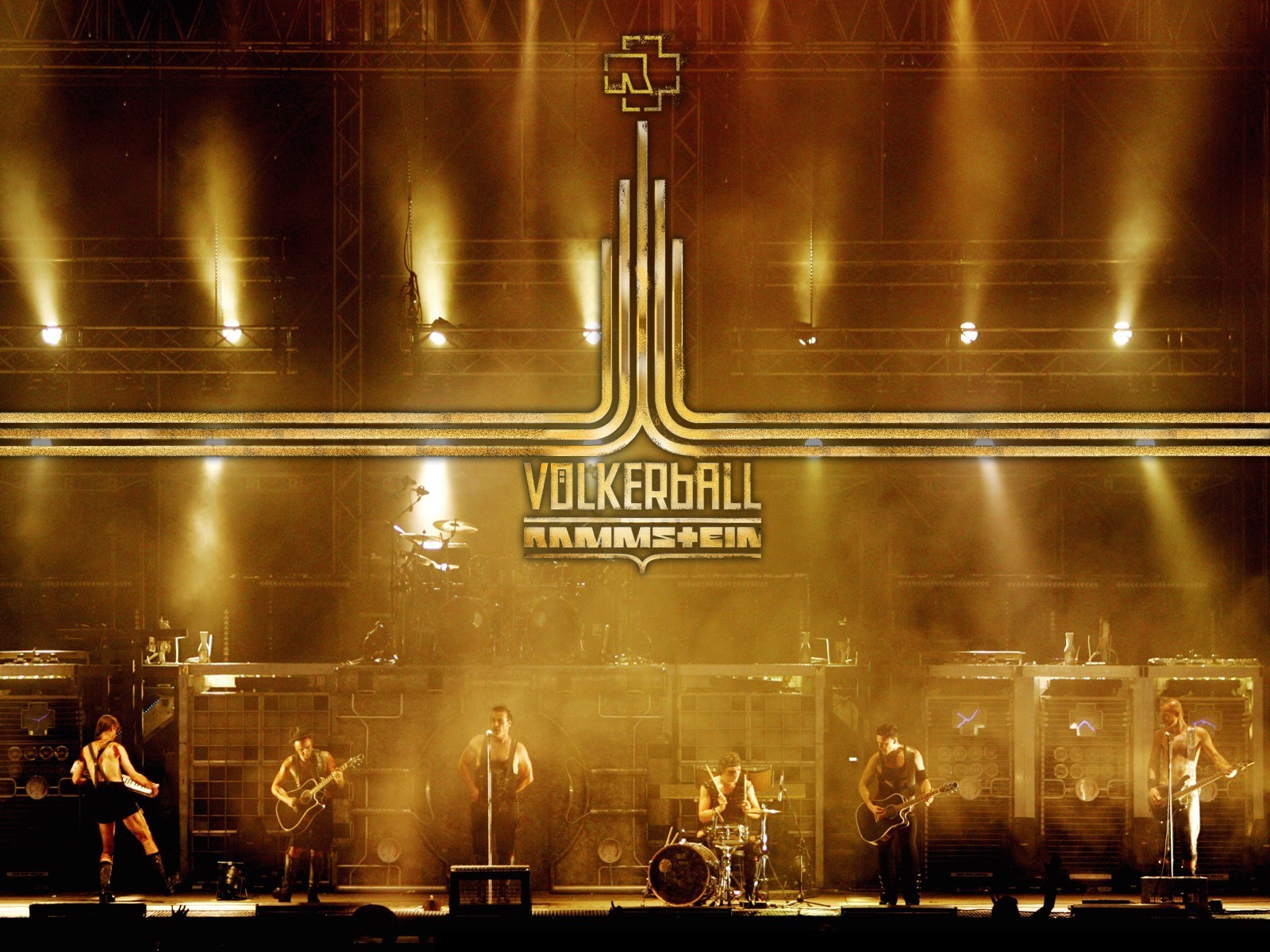 rammstein, Industrial, Metal, Heavy, Guitar, Guitars, Concert, Concerts Wallpaper