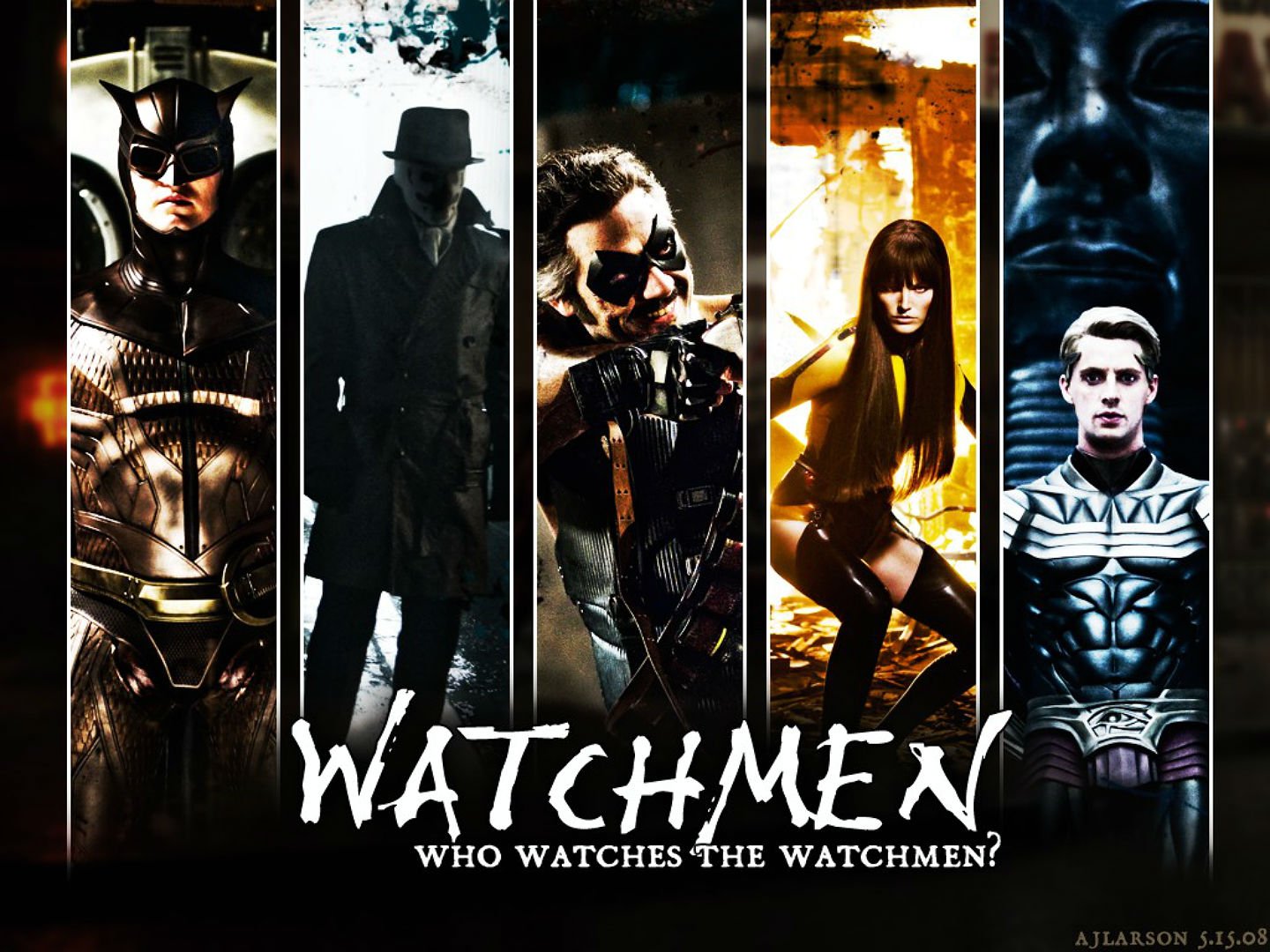 watchmen, Action, Sci fi, Comics, Superhero, Dc comics, Poster Wallpaper