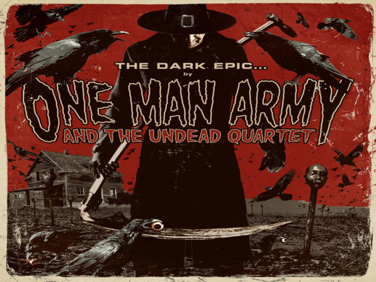 one, Man, Army, And, The, Undead, Quartet, Thrash, Death, Metal, Heavy, Poster, Posters HD Wallpaper Desktop Background