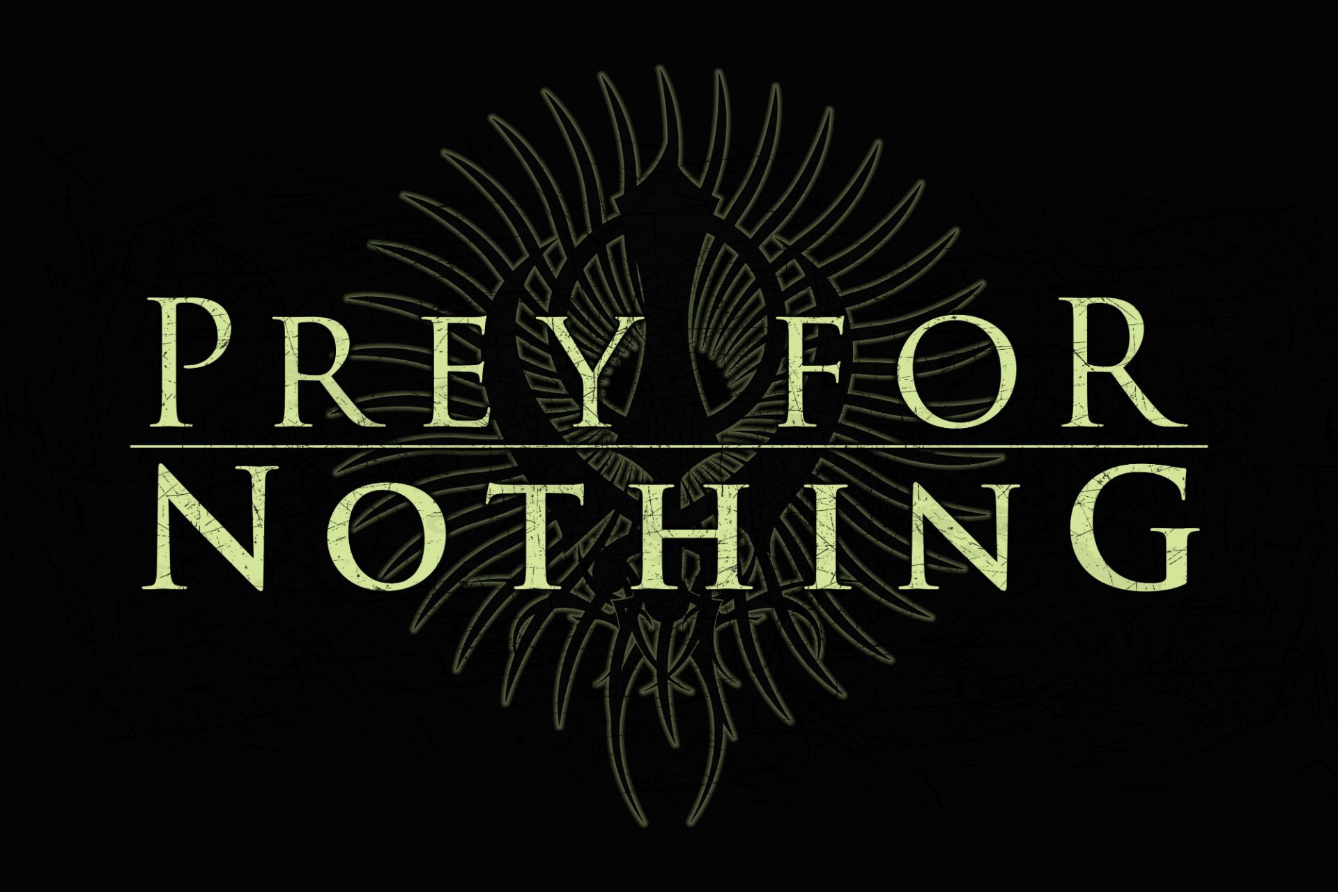 prey, For, Nothing, Progressive, Melodic, Death, Metal, Heavy, Logo Wallpaper