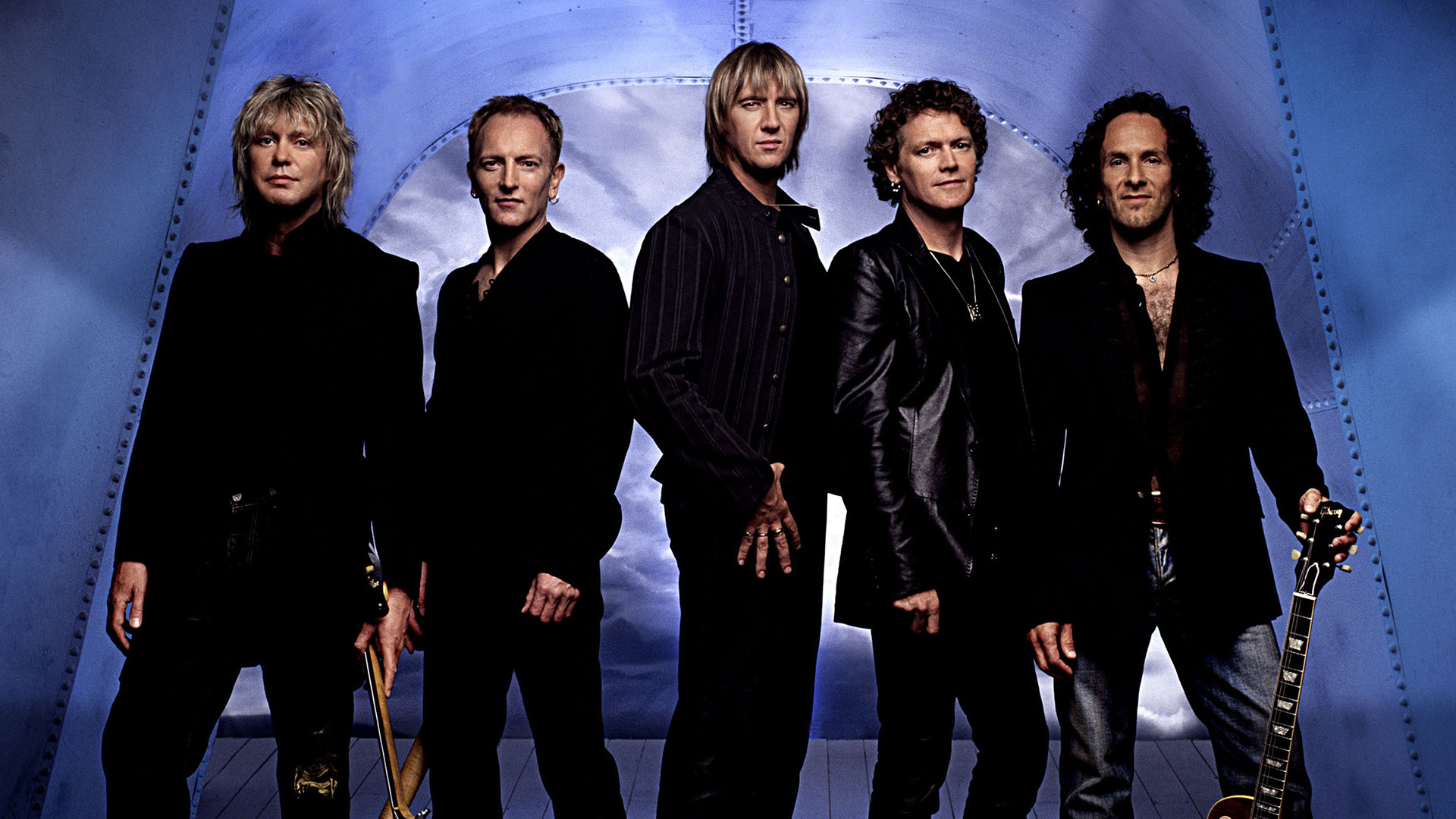 def, Leppard, Hair, Metal, Heavy, Hard, Rock, Guitars, Guitar Wallpaper