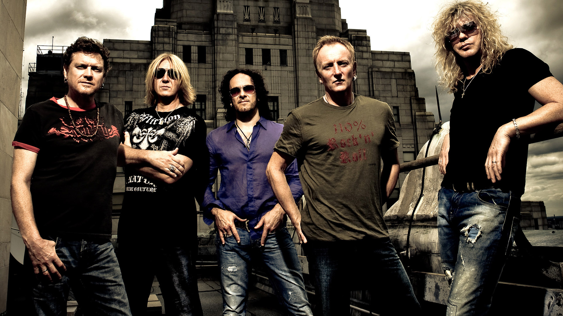 def, Leppard, Hair, Metal, Heavy, Hard, Rock Wallpaper