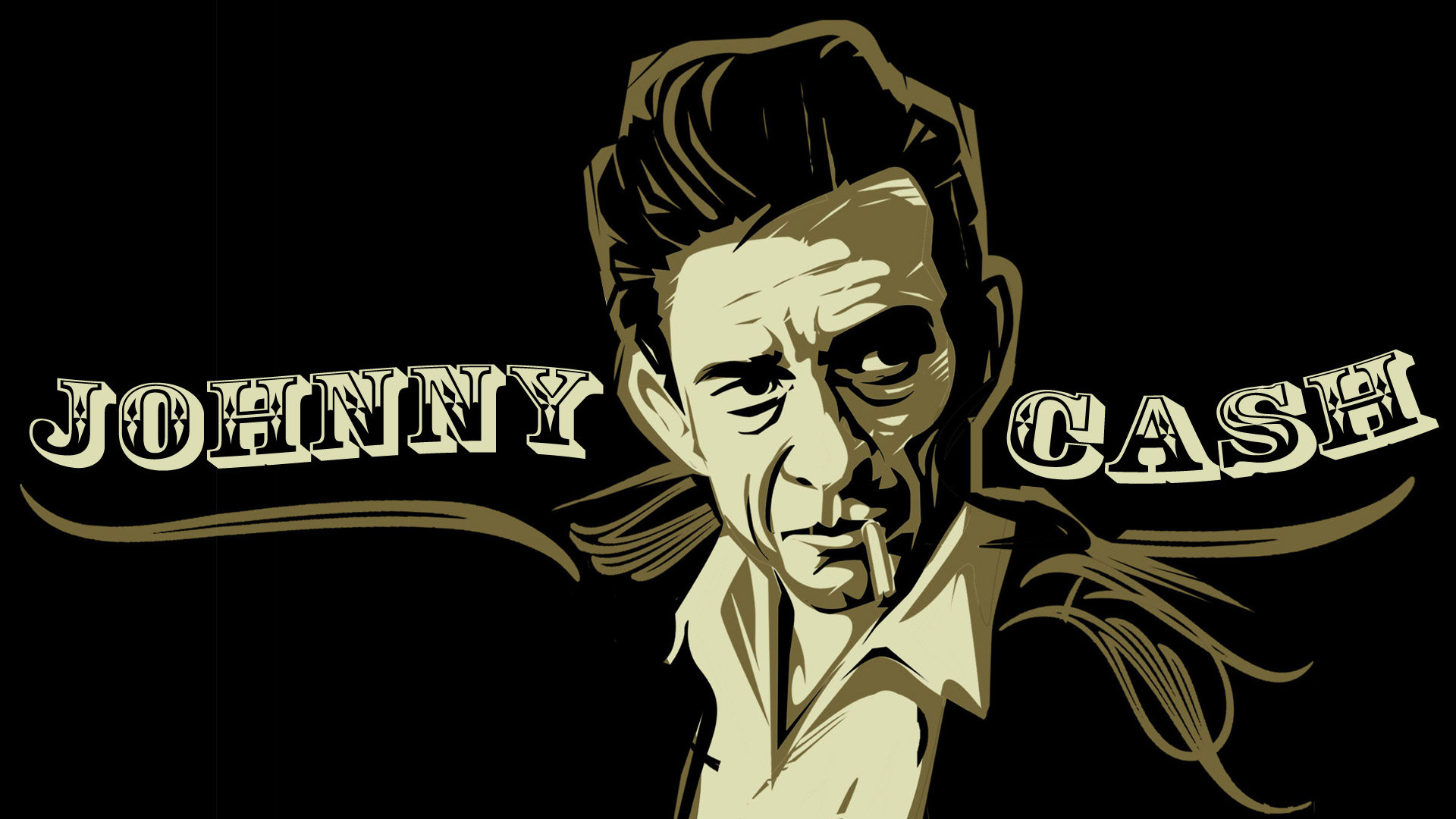 johnny, Cash, Country, Gospel, Rock, Roll Wallpaper
