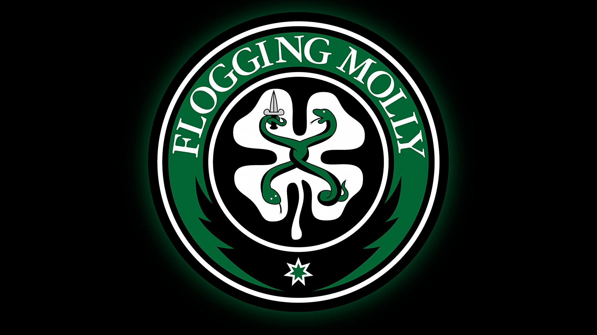 flogging, Molly, Celtic, Folk, Punk, Rock, Logo Wallpaper