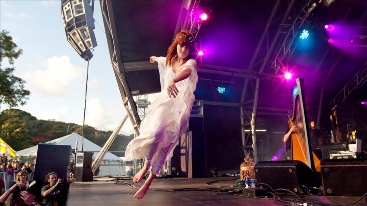 florence, And, The, Machine, Indie, Rock, Concert, Concerts HD Wallpaper Desktop Background