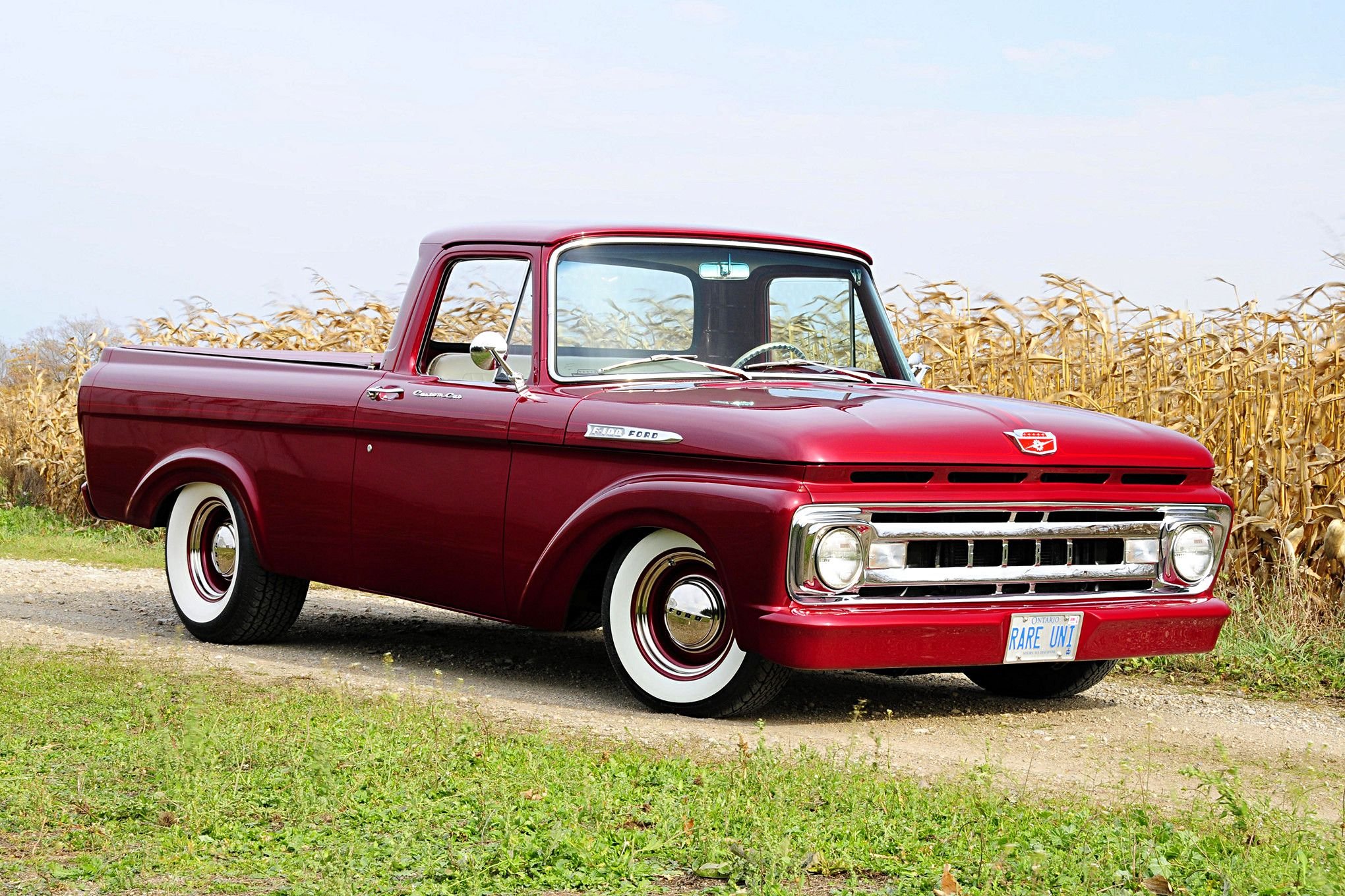 classic, 1961, Ford, Unibody, Pickup Wallpaper