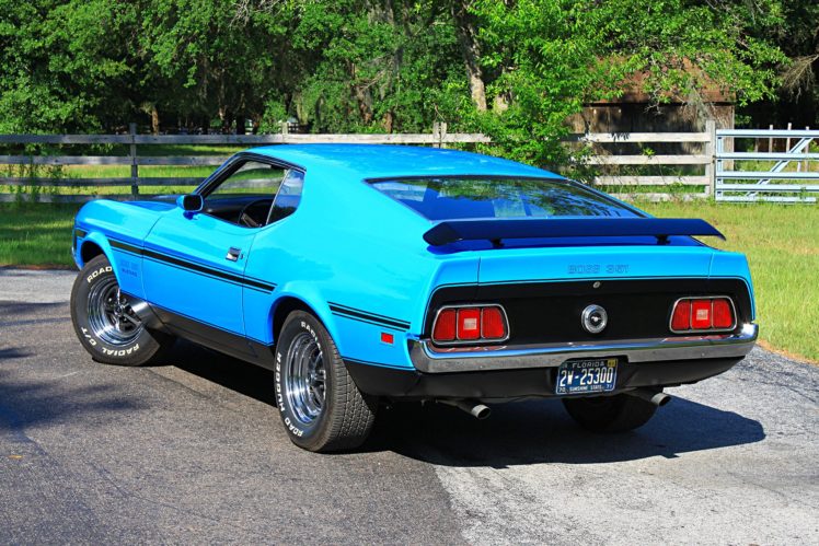 , 1971, Ford, Mustang, Boss, 351s, Cars HD Wallpaper Desktop Background