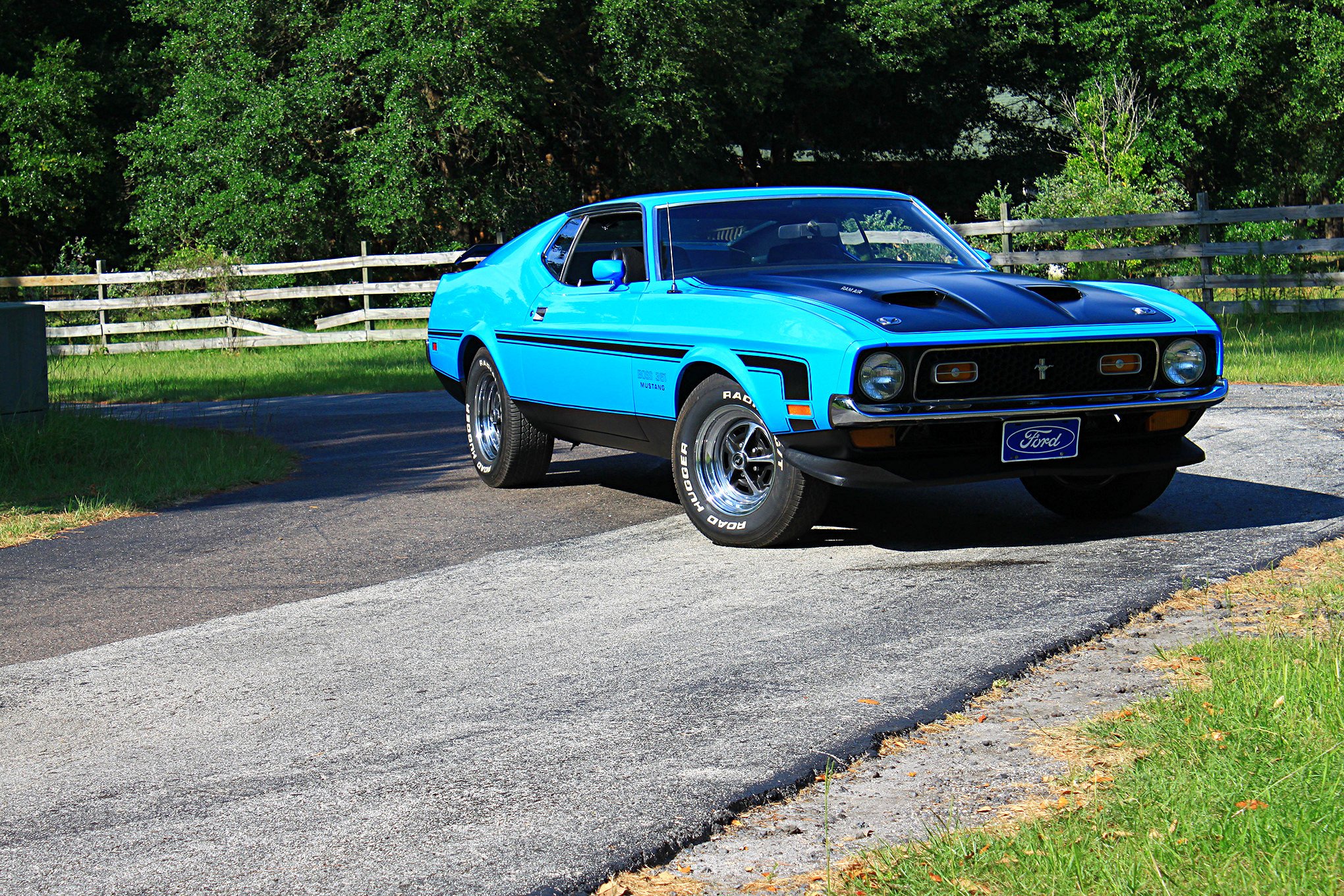 , 1971, Ford, Mustang, Boss, 351s, Cars Wallpaper