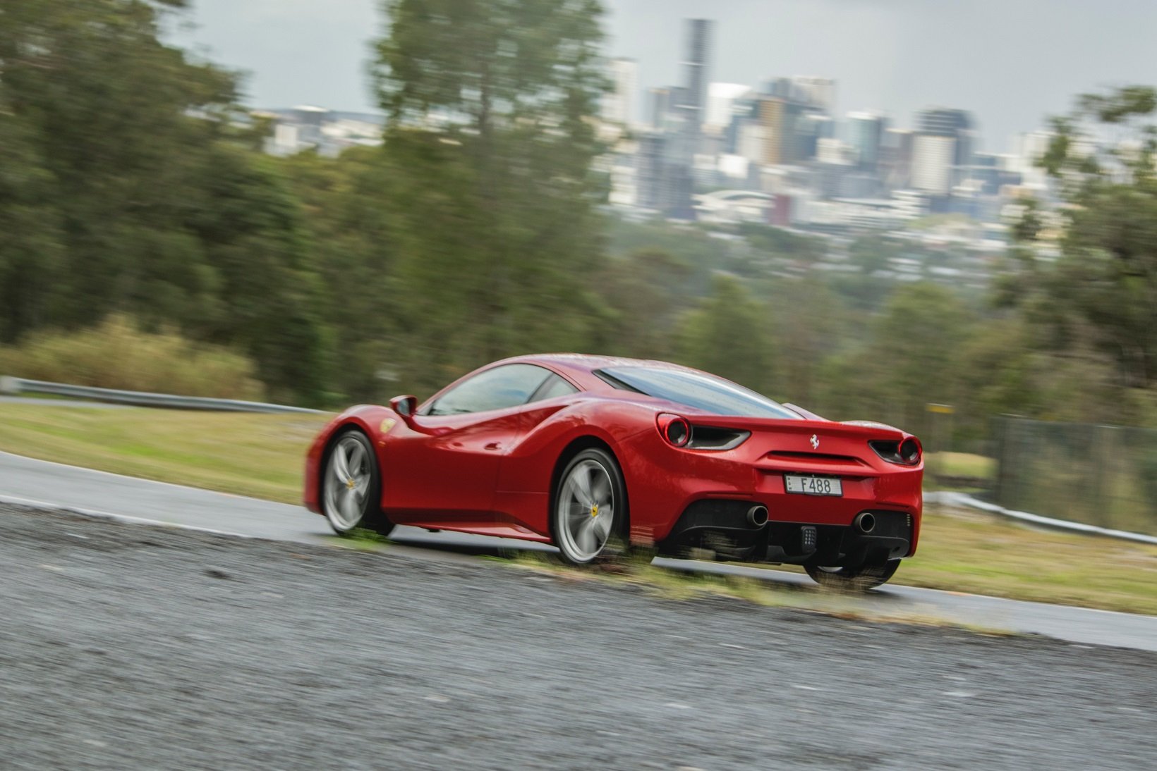 ferrari, 488, Gtb, Au spec, Cars, Red, 2015 Wallpaper