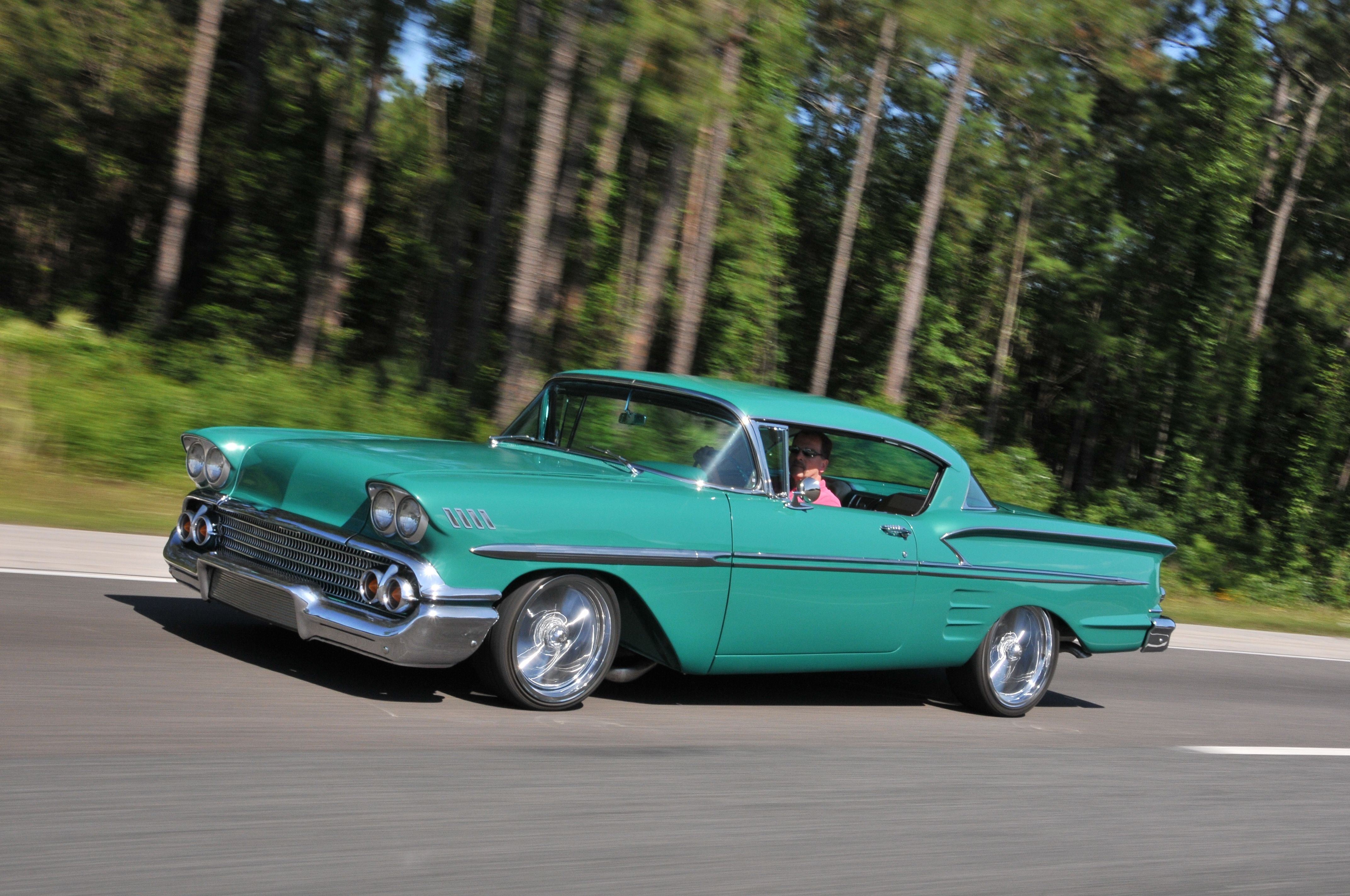 1958, Impala, Muscle, Classic, Hot, Rod, Rods, Hotrod, Custom, Chevrolet, Chevy Wallpaper