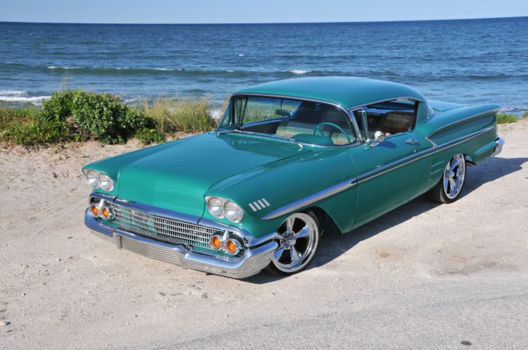 1958, Impala, Muscle, Classic, Hot, Rod, Rods, Hotrod, Custom, Chevrolet, Chevy HD Wallpaper Desktop Background