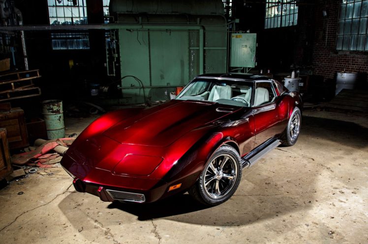 1976, Corvette, Muscle, Classic, Hot, Rod, Rods, Hotrod, Custom, Chevy, Chevrolet, Supercar HD Wallpaper Desktop Background