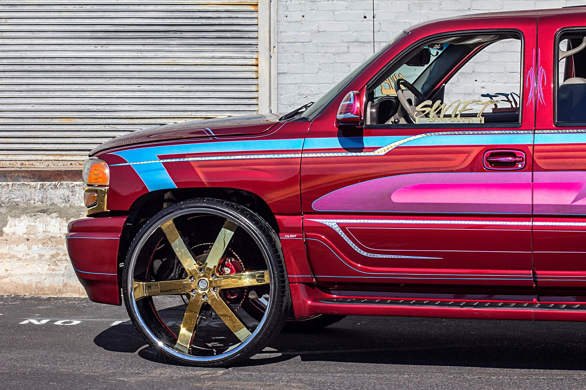 20, 02gmc, Denali, Lowrider, Tuning, Custom, Hot, Rod, Rods, Hotrod, Suv Wallpaper