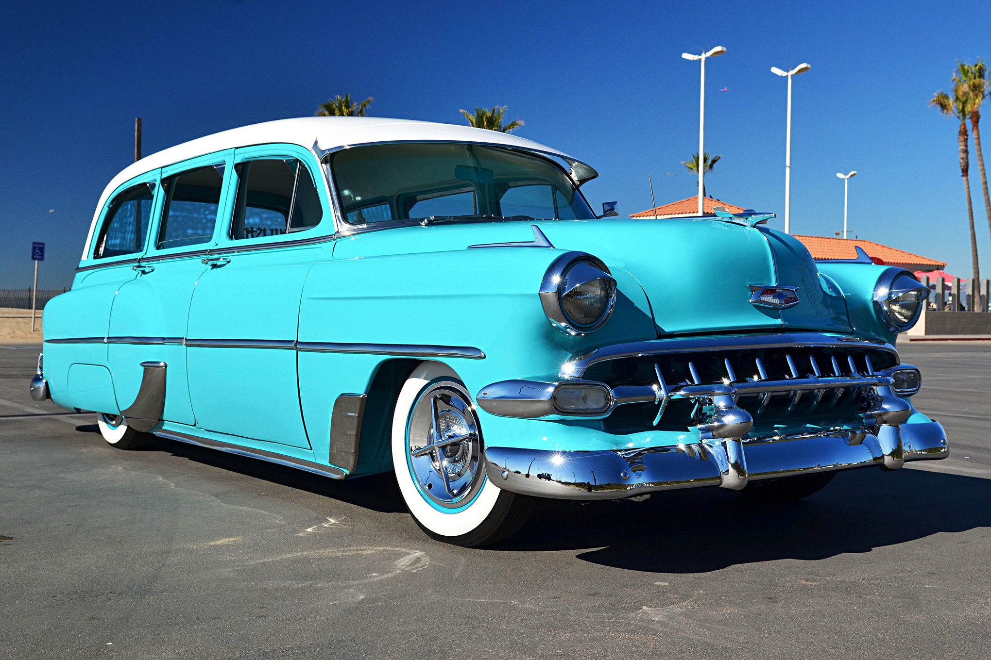 1954, Chevrolet, Stationwagon, Lowrider, Tuning, Custom, Hot, Rod, Rods, Ho...