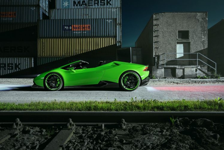 novitec, Torado, Lamborghini, Huracan, Lp, 610 4, Spyder, Green, Cars, Modified, 2016 HD Wallpaper Desktop Background