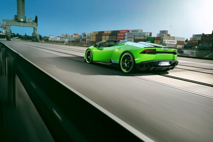 novitec, Torado, Lamborghini, Huracan, Lp, 610 4, Spyder, Green, Cars, Modified, 2016 HD Wallpaper Desktop Background