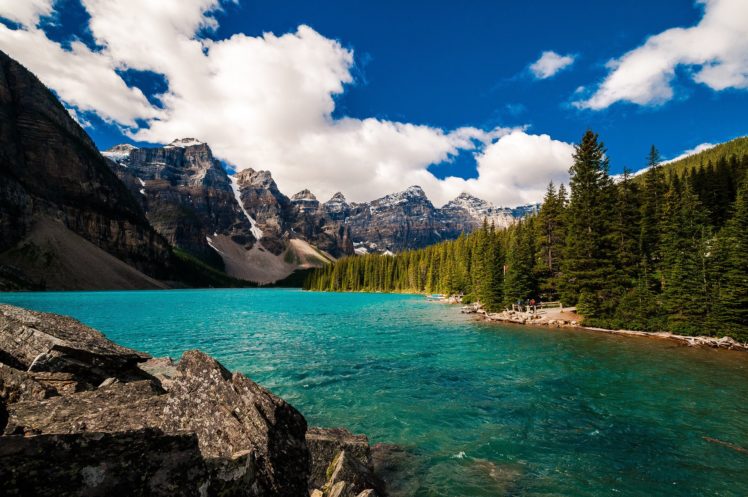 banff, National, Park, Alberta, Canada, Lake, Louise, Banff, Johnston, Canyon, Landscape HD Wallpaper Desktop Background