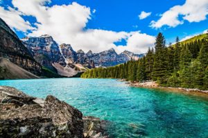 banff, National, Park, Alberta, Canada, Lake, Louise, Banff, Johnston, Canyon, Landscape