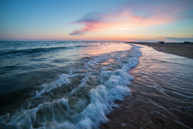 russia, Coast, Waves, Sunrises, And, Sunsets, Anapa, Krasnodar, Region, Nature HD Wallpaper Desktop Background