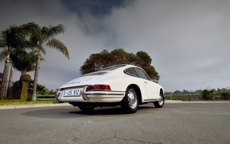 1965, Porsche, 356b, 912, Prototype, Cars, White HD Wallpaper Desktop Background