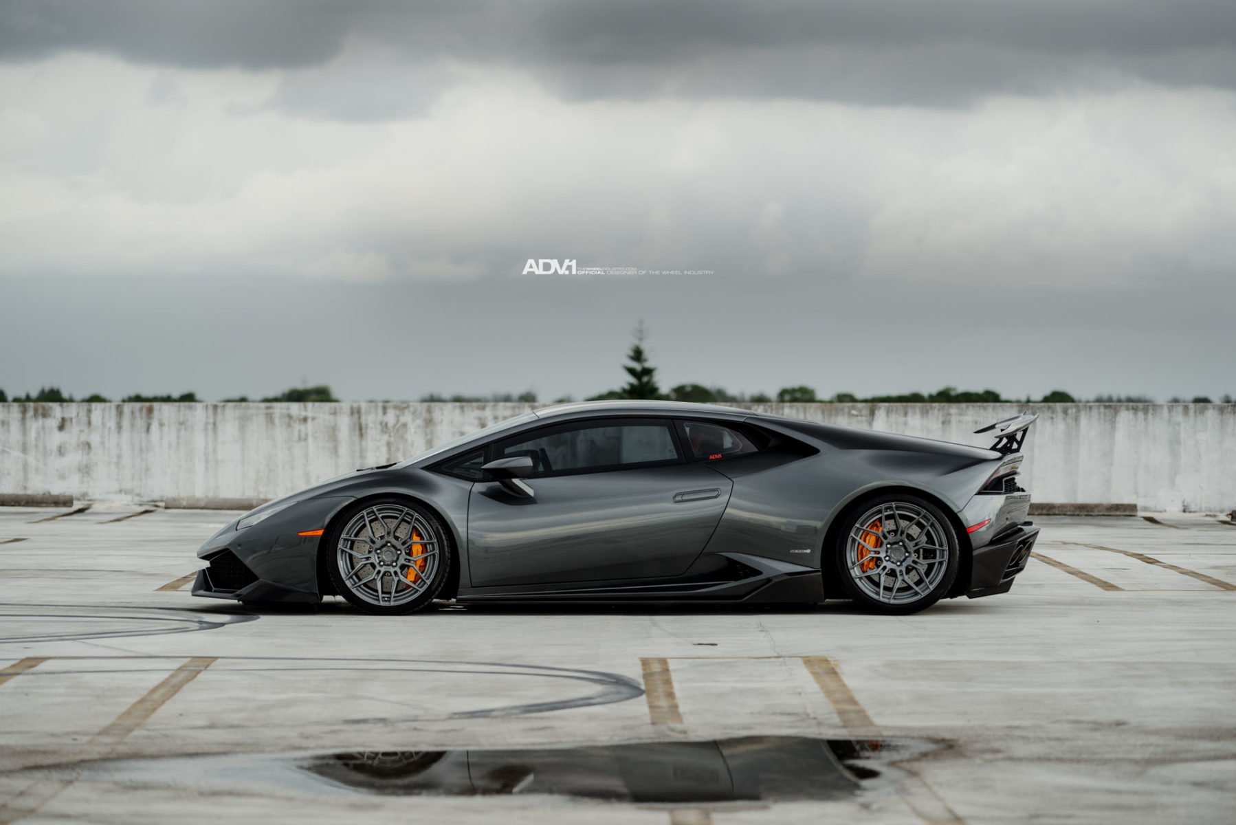 adv1, Wheels, Lamborghini, Huracan, Lp610, Cars, Coupe, Gunmetal Wallpaper