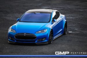 blue, Tesla, Model s, P90d, Adv1, Wheels