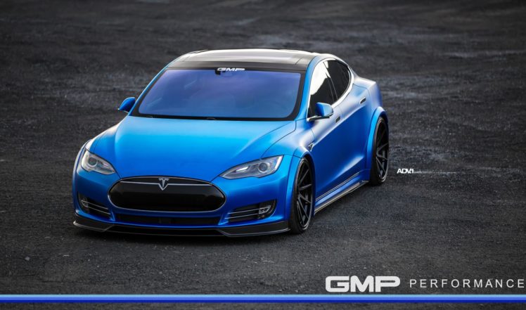 blue, Tesla, Model s, P90d, Adv1, Wheels HD Wallpaper Desktop Background