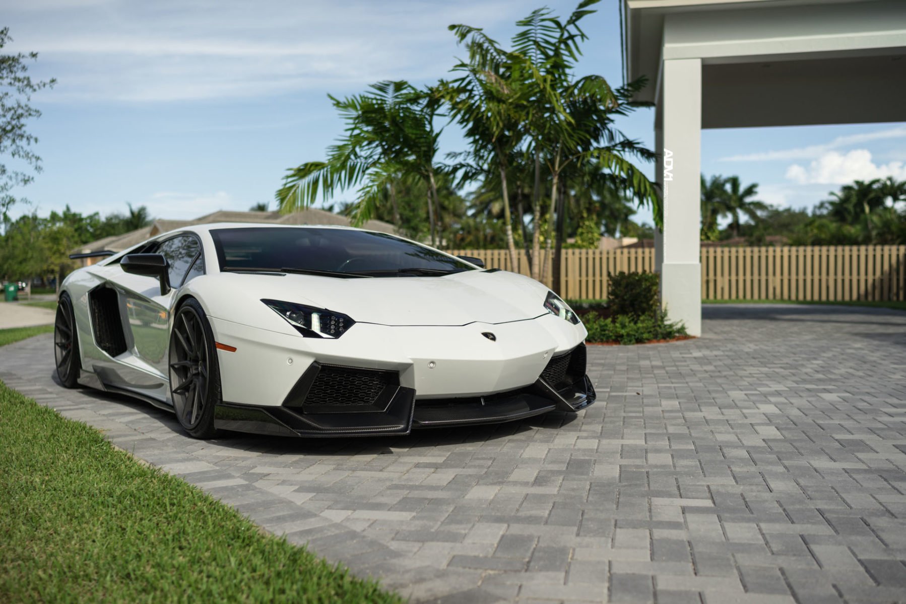 adv1, Wheels, Lamborghini, Aventador, Lp700, Cars, Supercars, White Wallpaper