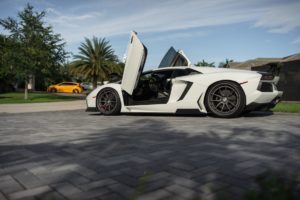 adv1, Wheels, Lamborghini, Aventador, Lp700, Cars, Supercars, White