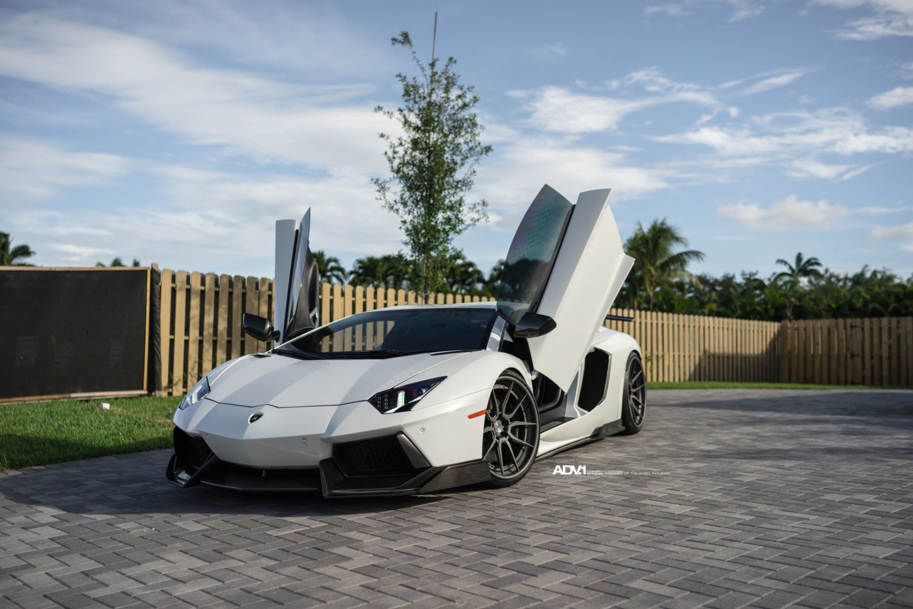 adv1, Wheels, Lamborghini, Aventador, Lp700, Cars, Supercars, White Wallpaper