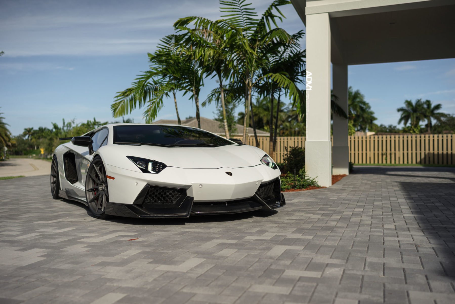 adv1, Wheels, Lamborghini, Aventador, Lp700, Cars, Supercars, White Wallpaper