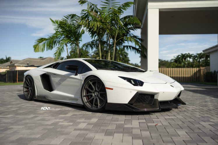 adv1, Wheels, Lamborghini, Aventador, Lp700, Cars, Supercars, White HD Wallpaper Desktop Background