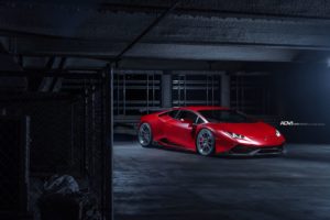 red, Lamborghini, Huracan, Lp610, Cars
