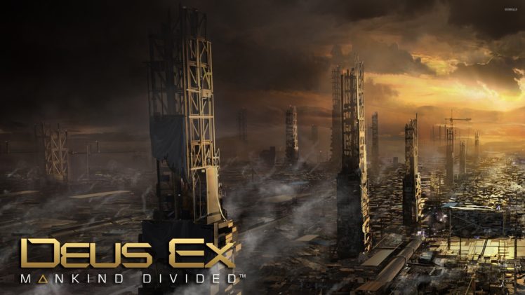dues, Ex, Cyberpunk, Divided, Fps, Futuristic, Mankind, Rpg, Sci fi, Shooter, Stealth, Tactical, Warrior, Science, Fiction, Fighting, Cyber, Punk, Cyborg, Technics, Mankind, Divided, Human, Revolution, Crime HD Wallpaper Desktop Background