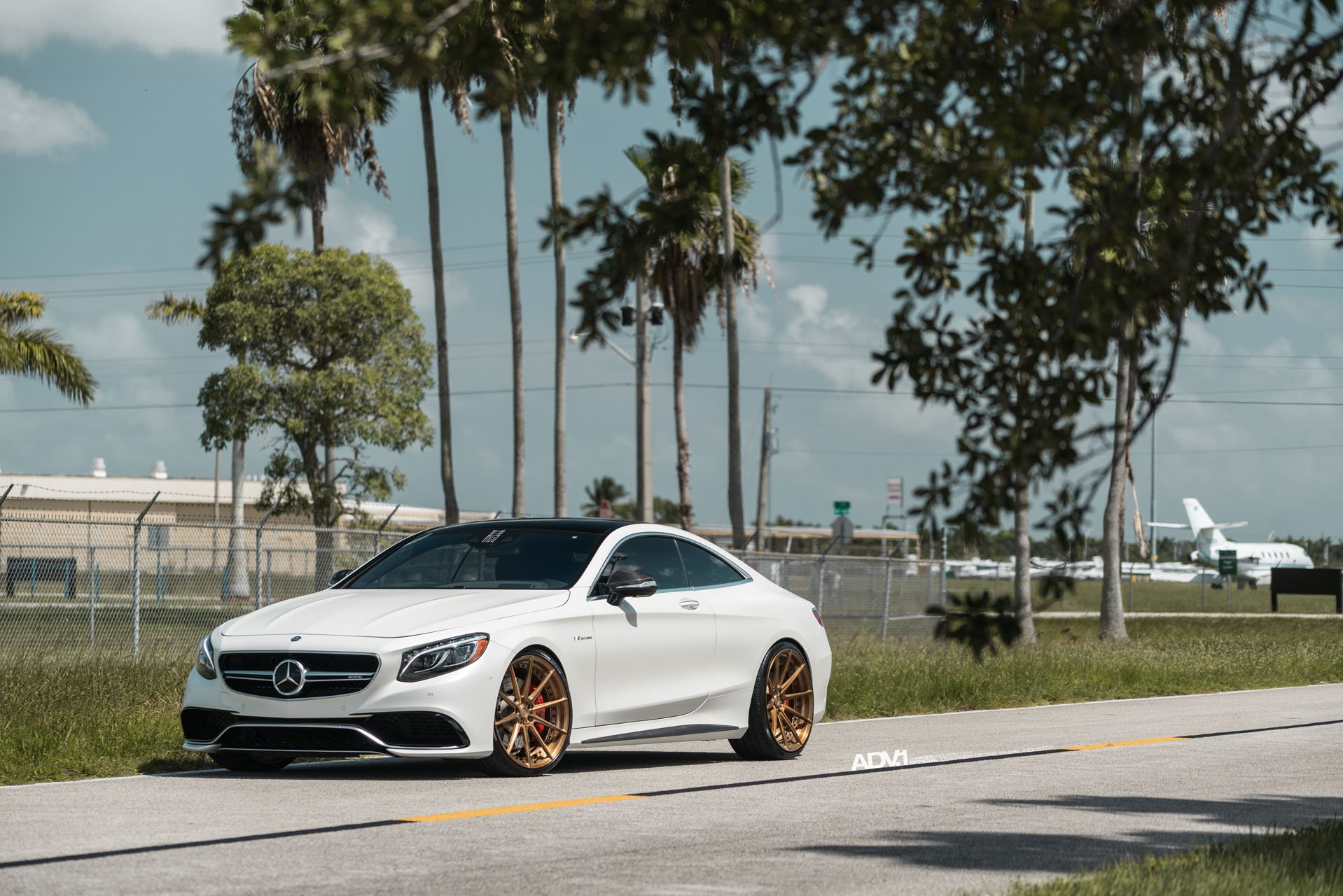 white, Mercedes, S class, Coupe, Adv1, Wheels, Cars Wallpaper