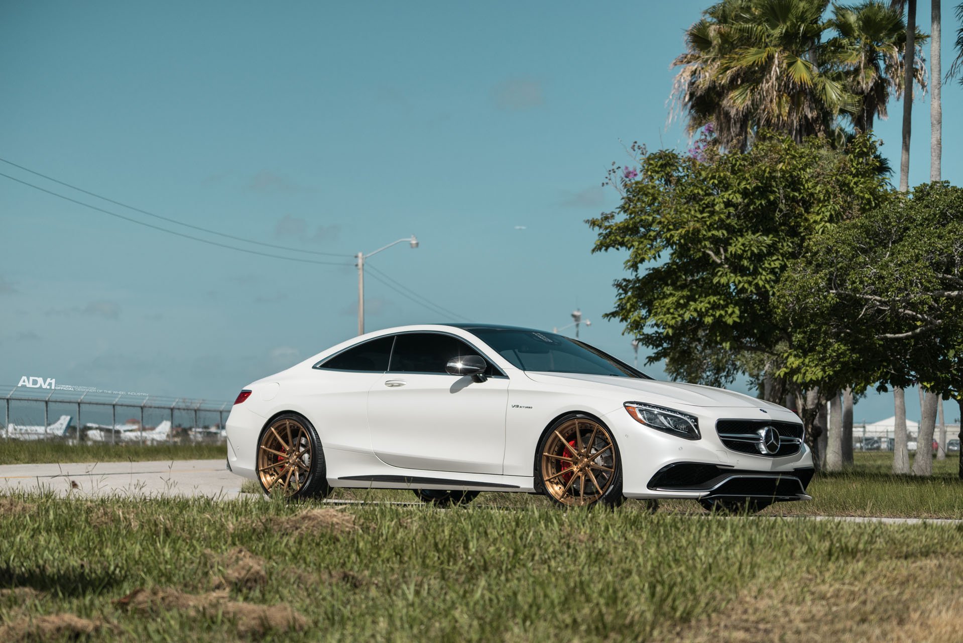 white, Mercedes, S class, Coupe, Adv1, Wheels, Cars Wallpaper