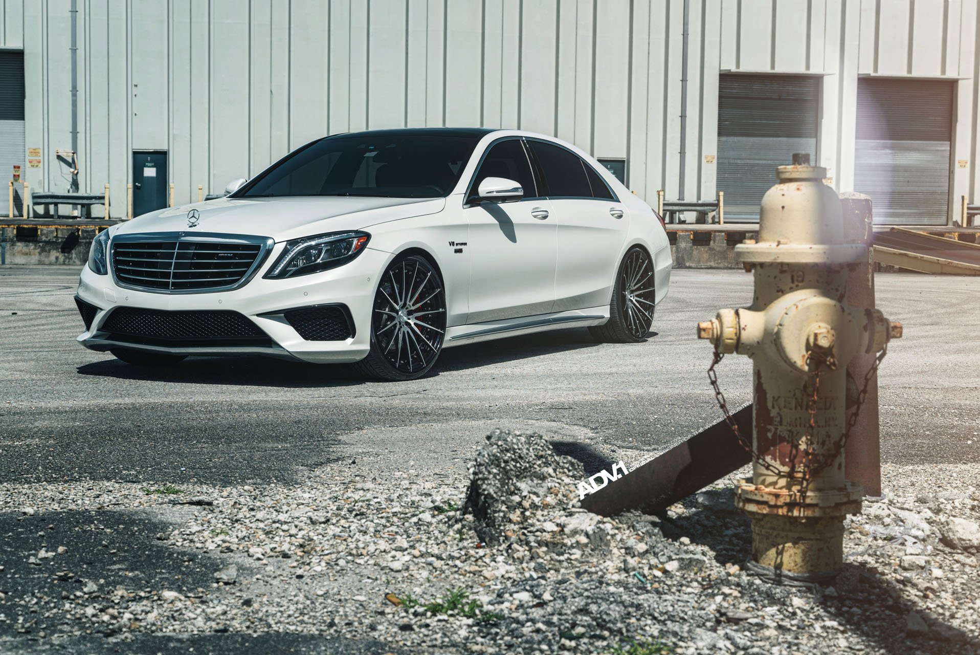 white, Mercedes, S class, Sedan, Adv1, Wheels a Wallpaper