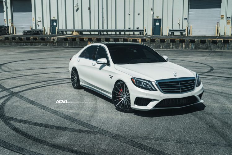 white, Mercedes, S class, Sedan, Adv1, Wheels a HD Wallpaper Desktop Background