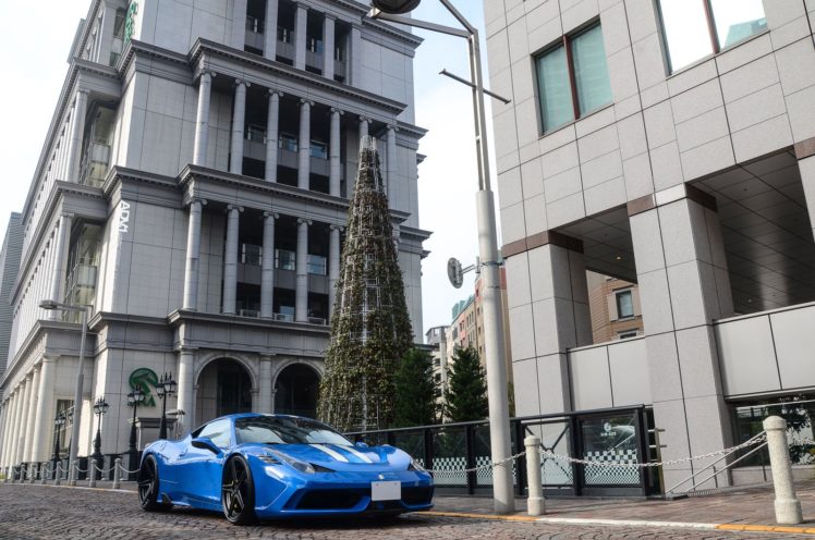 blue, Ferrari, 458, Speciale, Cars, Adv1, Wheels HD Wallpaper Desktop Background