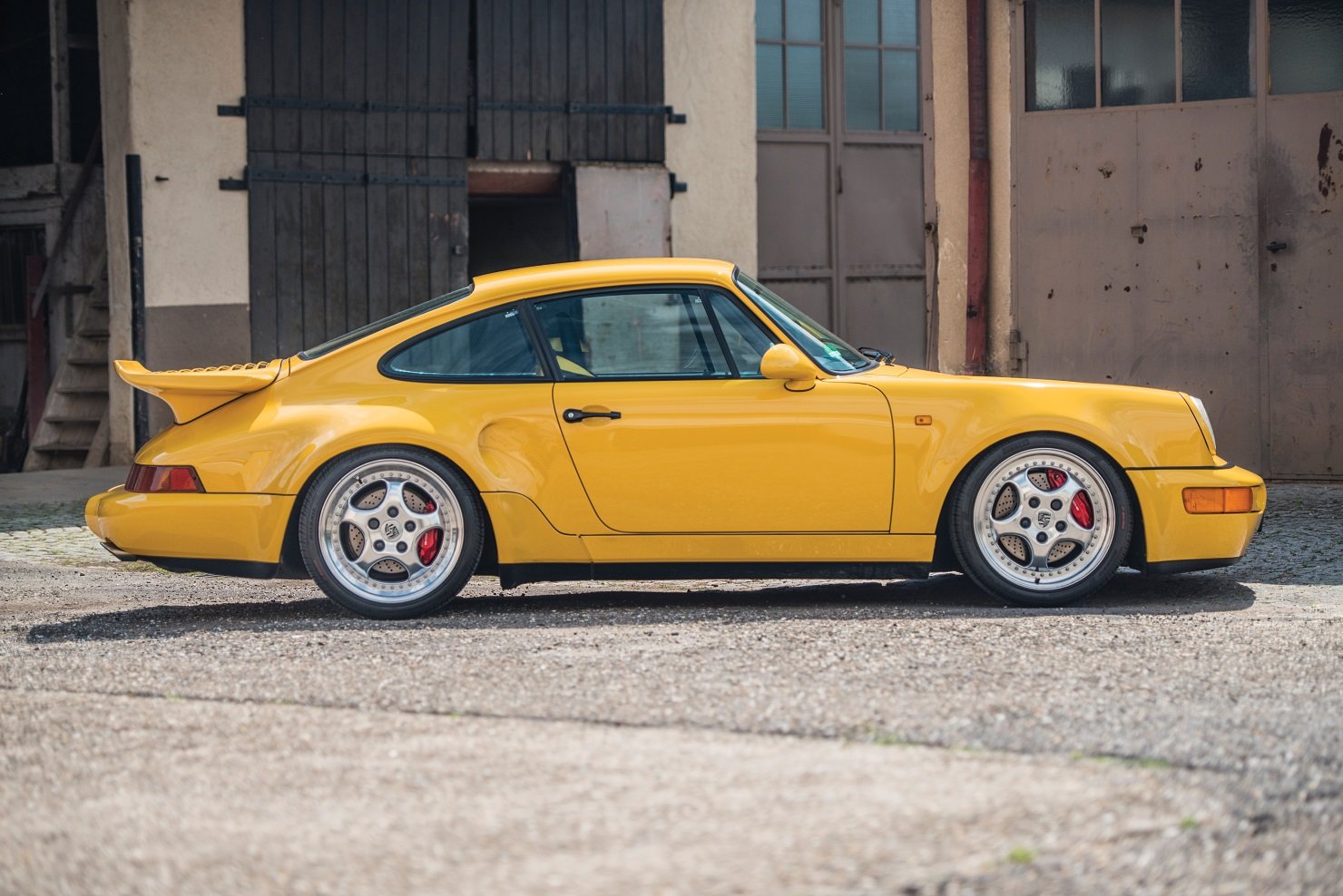 Porsche 911 Turbo S 3 3 Leichtbau Prototyp 964 Cars Yellow 1992 Wallpapers Hd Desktop And Mobile Backgrounds