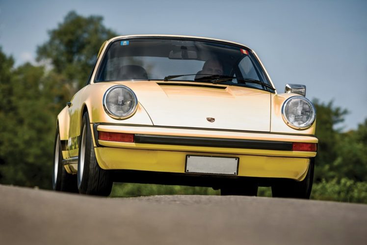 porsche, 911, Carrera,  2, 7 , Coupe,  911 , Cars, Yellow, 1974 HD Wallpaper Desktop Background