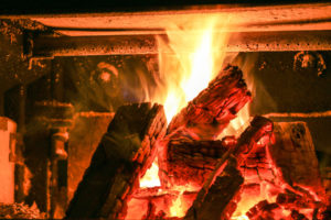fire, Wood, Flame