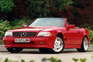 mercedes, Benz, Sl 60, Amg, Uk spec, Convertible, Red, 1993