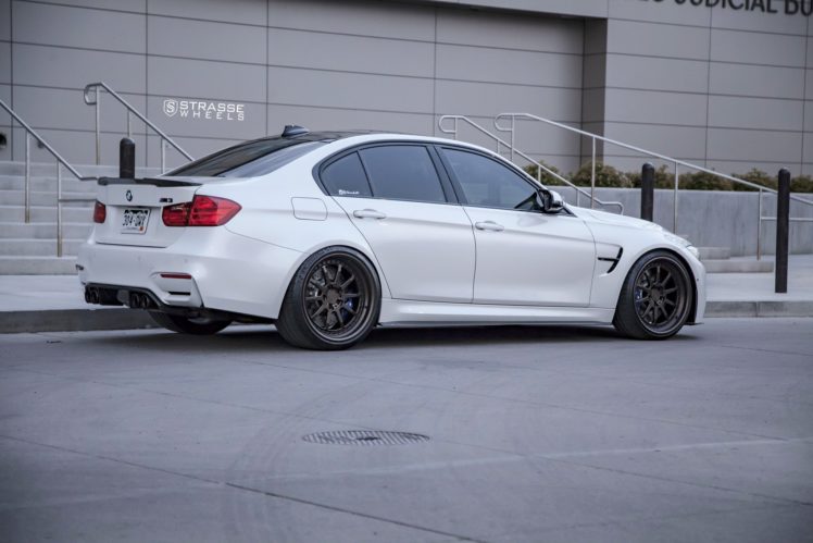 strasse, Wheels, Bmw, M3, F80, Cars, White, Sedan Wallpapers HD ...