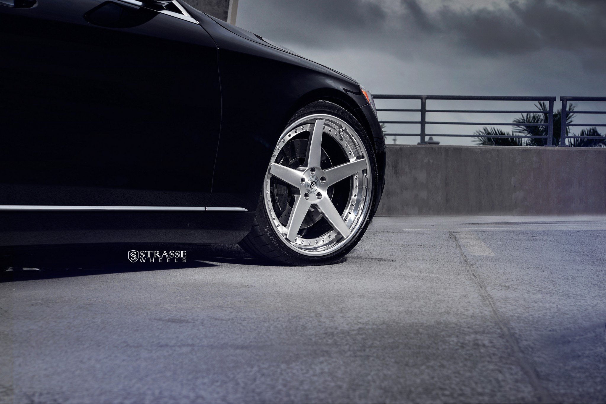 strasse, Wheels, Mercedes, Benz, S550, Cars, Black, Sedan Wallpaper